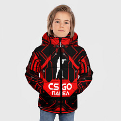Куртка зимняя для мальчика CS:GO - Павел, цвет: 3D-черный — фото 2