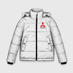 Куртка зимняя для мальчика MITSUBISHI SPORT, цвет: 3D-светло-серый