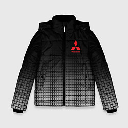 Куртка зимняя для мальчика MITSUBISHI SPORT, цвет: 3D-светло-серый
