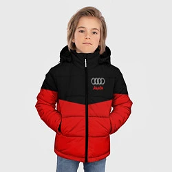 Куртка зимняя для мальчика Audi R&B, цвет: 3D-черный — фото 2