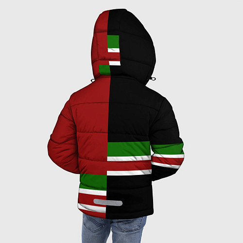 Зимняя куртка для мальчика Chechnya, Russia / 3D-Красный – фото 4