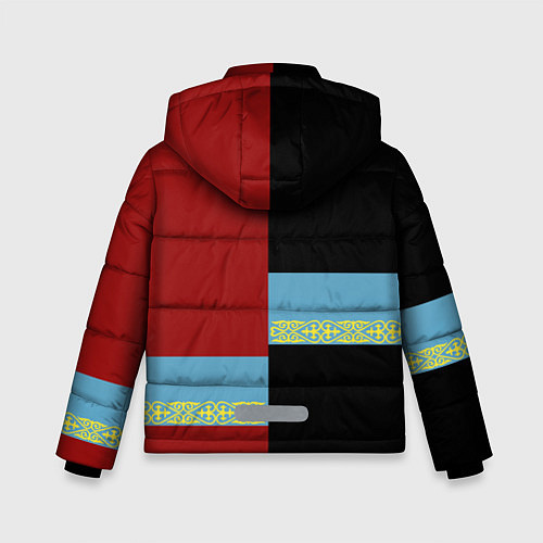 Зимняя куртка для мальчика Kazakhstan / 3D-Черный – фото 2