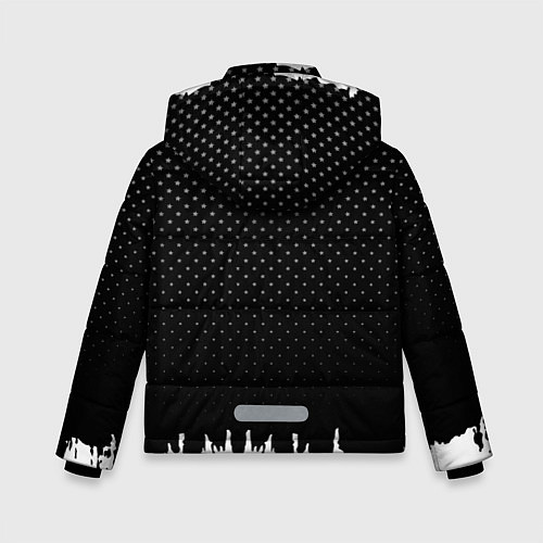 Зимняя куртка для мальчика Honda: Black Side / 3D-Черный – фото 2