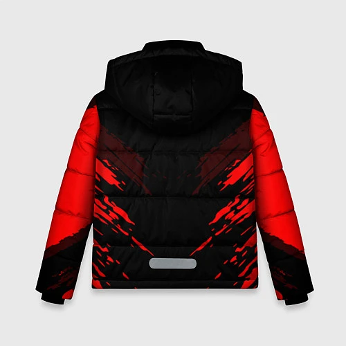 Зимняя куртка для мальчика Mitsubishi: Red Anger / 3D-Черный – фото 2