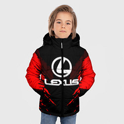 Куртка зимняя для мальчика Lexus: Red Anger, цвет: 3D-черный — фото 2