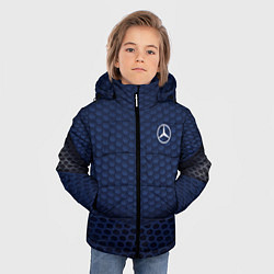 Куртка зимняя для мальчика Mercedes: Sport Motors, цвет: 3D-черный — фото 2