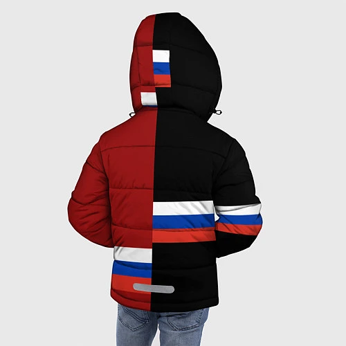 Зимняя куртка для мальчика Crimea, Russia / 3D-Красный – фото 4