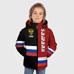 Куртка зимняя для мальчика Samara, Russia, цвет: 3D-черный — фото 2