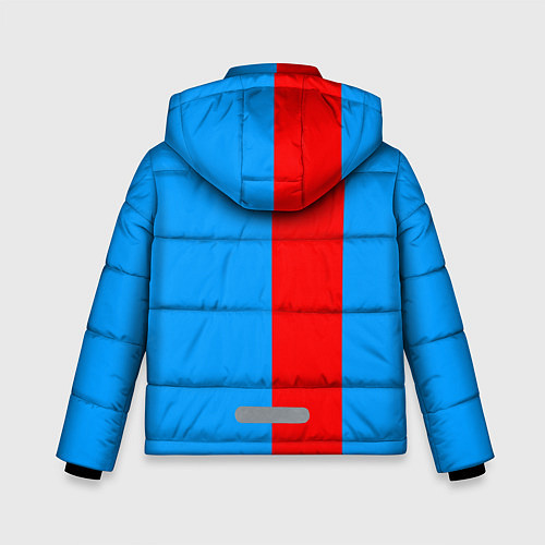 Зимняя куртка для мальчика СССР: Blue Collection / 3D-Черный – фото 2