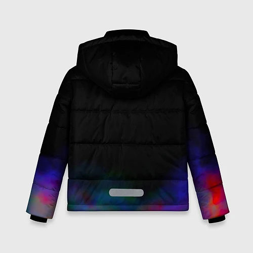 Зимняя куртка для мальчика Muse: Neon Flower / 3D-Черный – фото 2