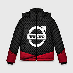 Куртка зимняя для мальчика Volvo: Grey Carbon, цвет: 3D-черный