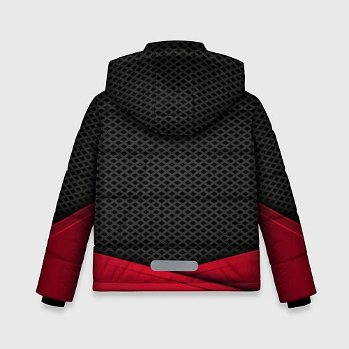Зимняя куртка для мальчика Volvo: Grey Carbon / 3D-Черный – фото 2
