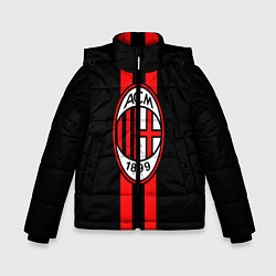 Куртка зимняя для мальчика AC Milan 1899, цвет: 3D-красный