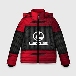 Куртка зимняя для мальчика Lexus Sport, цвет: 3D-красный