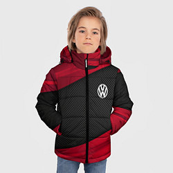Куртка зимняя для мальчика Volkswagen: Red Sport, цвет: 3D-черный — фото 2