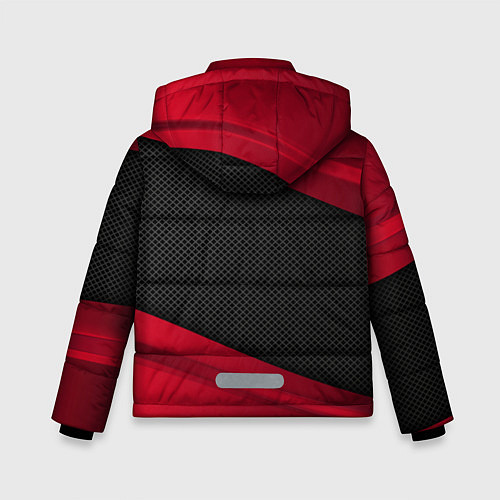 Зимняя куртка для мальчика Toyota: Red Sport / 3D-Черный – фото 2