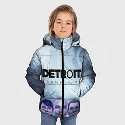 Куртка зимняя для мальчика Detroit: Become Human, цвет: 3D-черный — фото 2