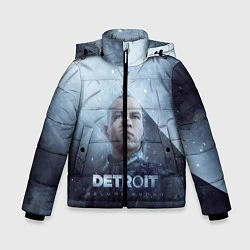 Куртка зимняя для мальчика Become Human, цвет: 3D-черный
