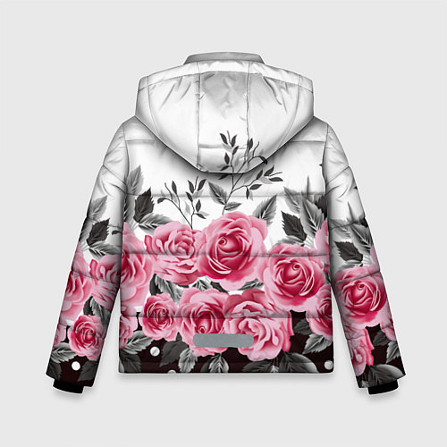 Зимняя куртка для мальчика Roses Trend / 3D-Черный – фото 2