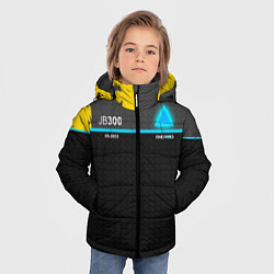 Куртка зимняя для мальчика JB300 Android, цвет: 3D-светло-серый — фото 2