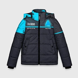 Куртка зимняя для мальчика Detroit: RK800, цвет: 3D-красный