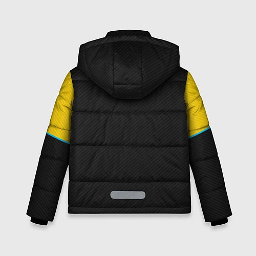 Зимняя куртка для мальчика Detroit: AP700 Yellow & Black / 3D-Черный – фото 2