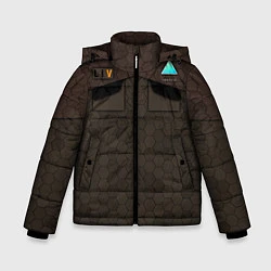 Куртка зимняя для мальчика Detroit: Delivery Man, цвет: 3D-черный