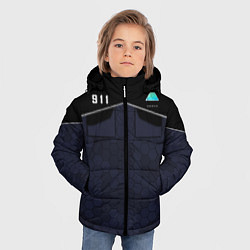 Куртка зимняя для мальчика Detroit: COP 911, цвет: 3D-черный — фото 2