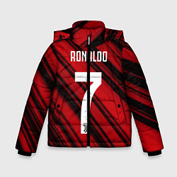 Куртка зимняя для мальчика Ronaldo 7: Red Sport, цвет: 3D-красный