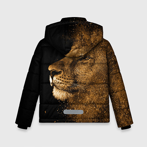 Зимняя куртка для мальчика Песчаный лев / 3D-Красный – фото 2
