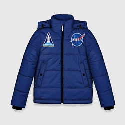 Куртка зимняя для мальчика NASA: Special Form, цвет: 3D-красный