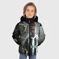 Куртка зимняя для мальчика RONALDO 7, цвет: 3D-черный — фото 2