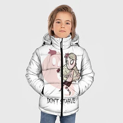 Куртка зимняя для мальчика Don't Starve: Wendy, цвет: 3D-черный — фото 2