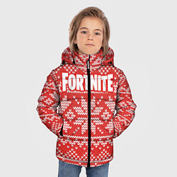 Куртка зимняя для мальчика Fortnite New Year, цвет: 3D-черный — фото 2