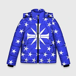 Куртка зимняя для мальчика Far Cry 5: Blue Cult Symbol, цвет: 3D-светло-серый