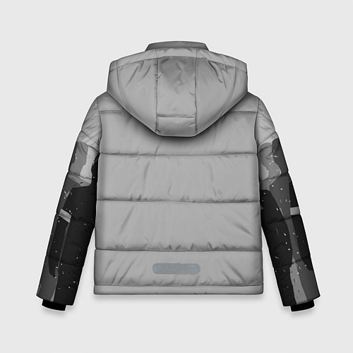 Зимняя куртка для мальчика Detroit: Become Human / 3D-Черный – фото 2