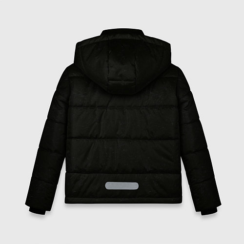 Зимняя куртка для мальчика Морда Гориллы / 3D-Черный – фото 2