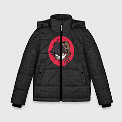 Куртка зимняя для мальчика Хитрый Зак, цвет: 3D-красный