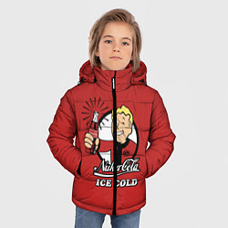 Куртка зимняя для мальчика Nuka Cola: Ice Cold, цвет: 3D-черный — фото 2