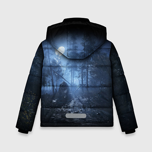 Зимняя куртка для мальчика Metro Exodus: Dark Moon / 3D-Черный – фото 2