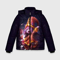 Куртка зимняя для мальчика Lulu League of Legends, цвет: 3D-черный