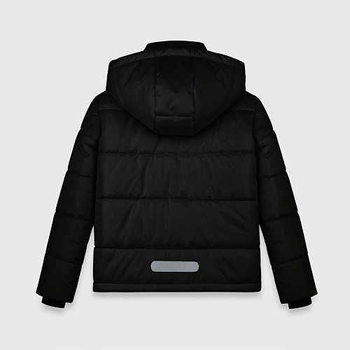 Зимняя куртка для мальчика Death Stranding: Mads Mikkelsen / 3D-Черный – фото 2