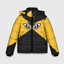 Куртка зимняя для мальчика R6S IQ, цвет: 3D-черный