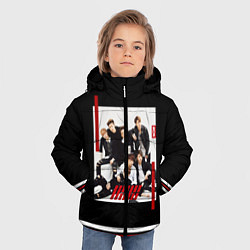 Куртка зимняя для мальчика IKON Band, цвет: 3D-черный — фото 2