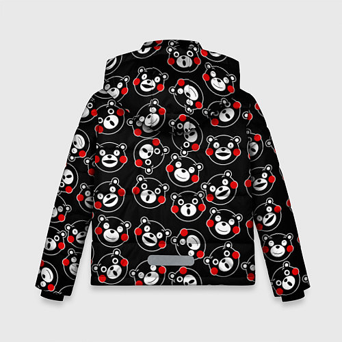 Зимняя куртка для мальчика Kumamon Faces / 3D-Черный – фото 2