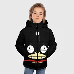 Куртка зимняя для мальчика Лицо Ниблера, цвет: 3D-черный — фото 2