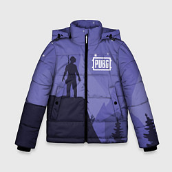 Куртка зимняя для мальчика PUBG: Sleep Night, цвет: 3D-светло-серый
