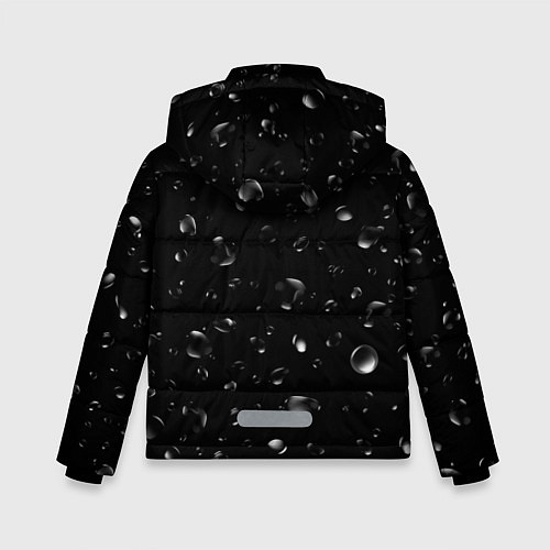 Зимняя куртка для мальчика BMW под Дождём / 3D-Черный – фото 2