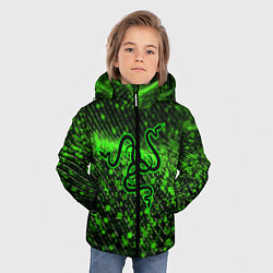 Куртка зимняя для мальчика RAZER: Snake Style, цвет: 3D-красный — фото 2