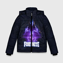 Куртка зимняя для мальчика Fortnite: Omen, цвет: 3D-черный